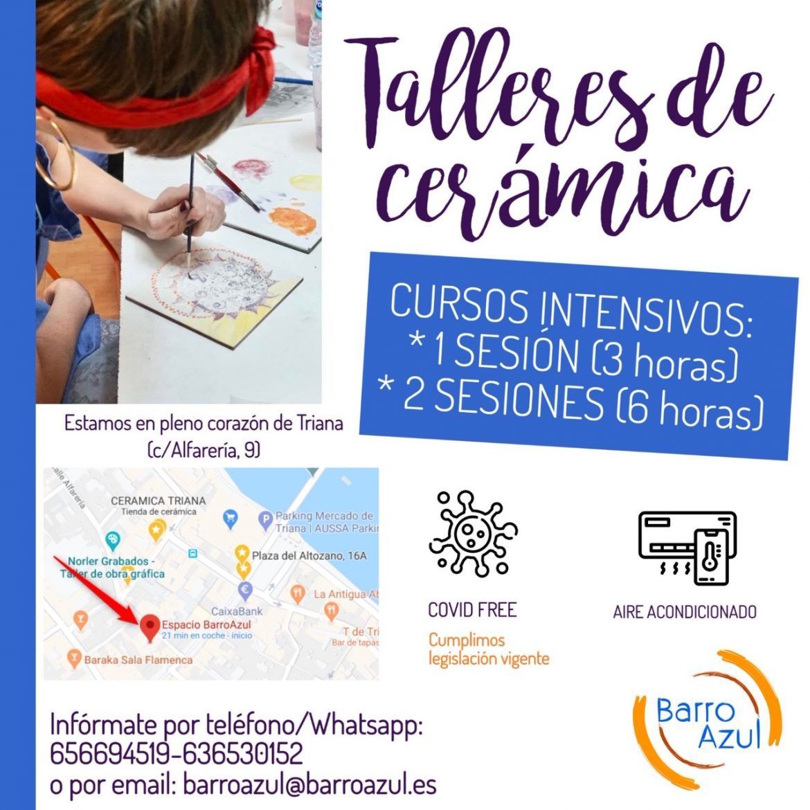 BarroAzul te ofrece los mejores talleres de cerámica para niños, familias, grupos turistas y empresas - Gastronomía y Moda