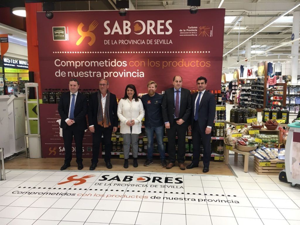 La Diputación de Sevilla y Carrefour impulsan la marca «Sabores de la Provincia de Sevilla»