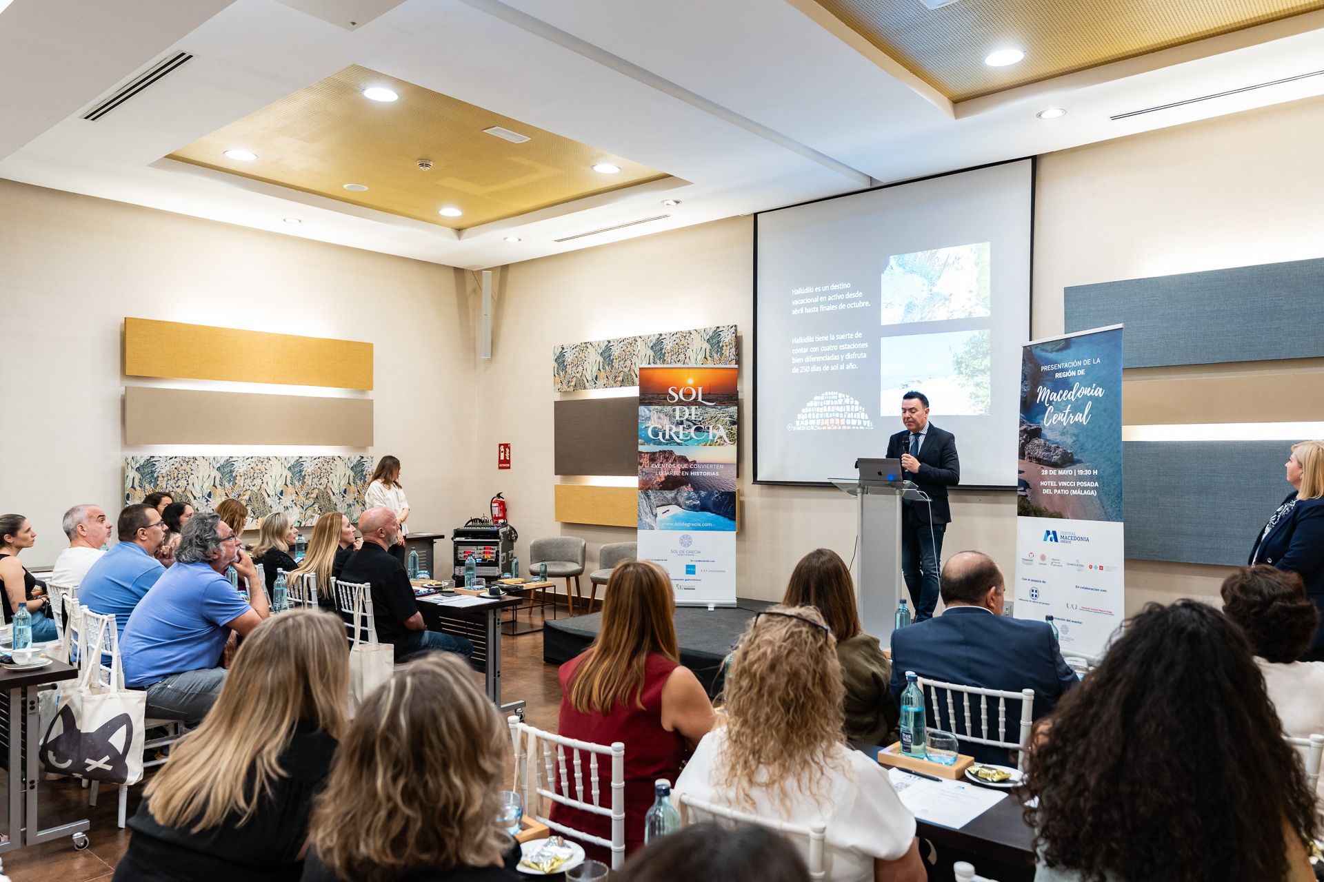 Macedonia Central conquista Málaga y se presenta como uno de los grandes destinos gastronómicos y turísticos del Mediterráneo - Gastronomía y Moda