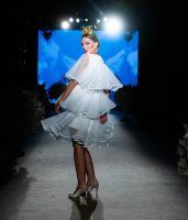 We Love Flamenco X edición, espectacular reencuentro de la moda flamenca con su público. Santana ha presentado su colección ‘Mi Ángel’. Foto: Aníbal González© - Gastronomía y Moda