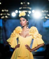 We Love Flamenco X edición, espectacular reencuentro de la moda flamenca con su público. ‘Serendipia’ ha sido la propuesta de Mónica Méndez. Foto: Aníbal González© - Gastronomía y Moda