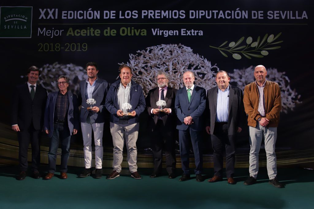Entregados los premios al Mejor Aceite Virgen Extra de la Provincia y de las Sierras de Sevilla