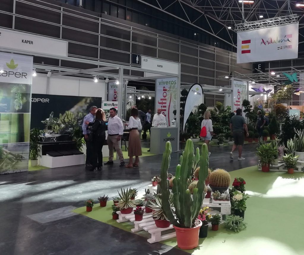 Empresas andaluzas muestran su oferta en la Feria Internacional Iberflora