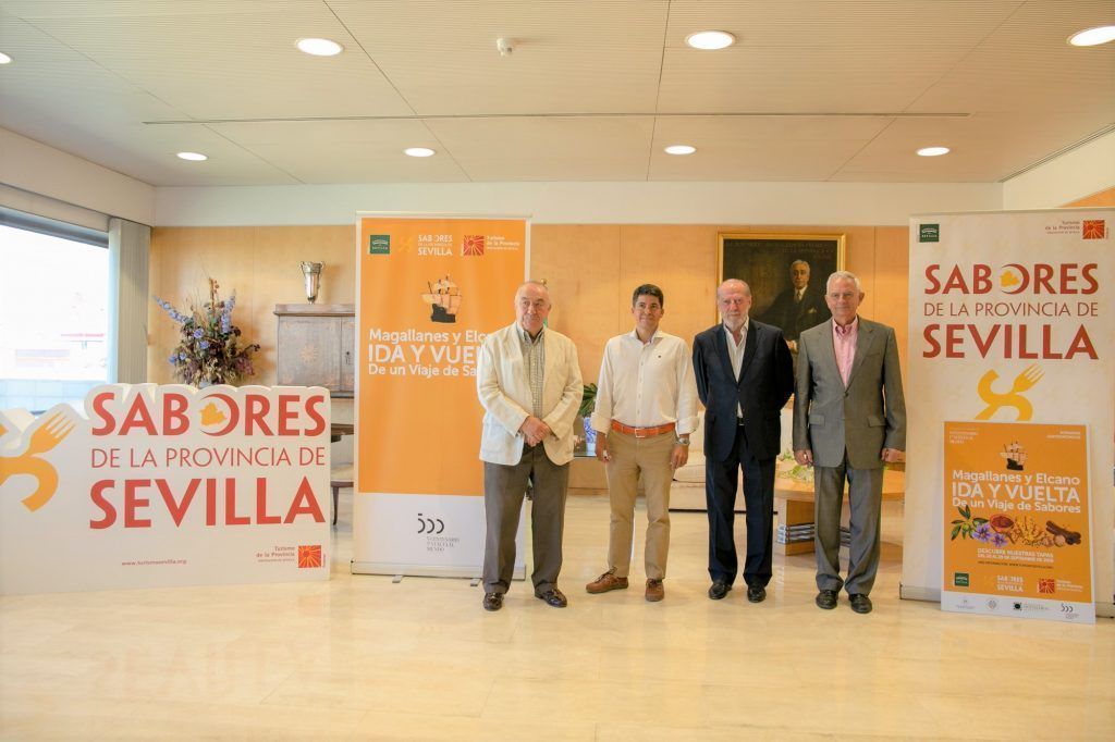 ‘Magallanes y Elcano. Ida y Vuelta de un Viaje de Sabores’, una iniciativa de la Diputación de Sevilla en colaboración con la Asociación de Hostelería
