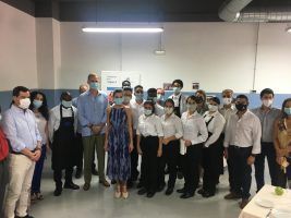 La Escuela Superior de Hostelería por la formación del sector hostelero en la visita de los Reyes en Sevilla - Gastronomía y Moda