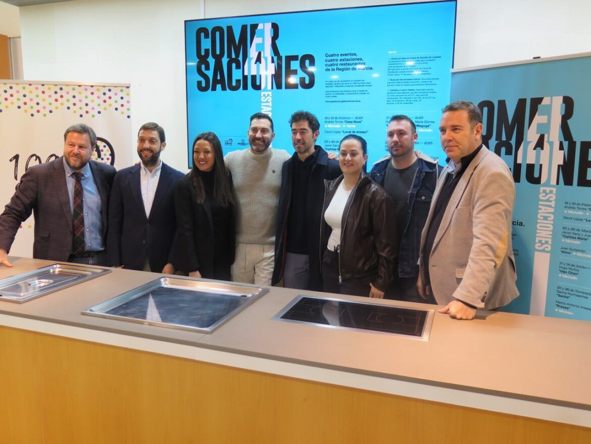 El encuentro ‘Comersaciones’ valoriza el producto local, el talento y la excelencia gastronómica de la Región de Murcia El encuentro 'Comersaciones' valoriza el producto local, el talento y la excelencia gastronómica de la Región de Murcia - Gastronomía y Moda