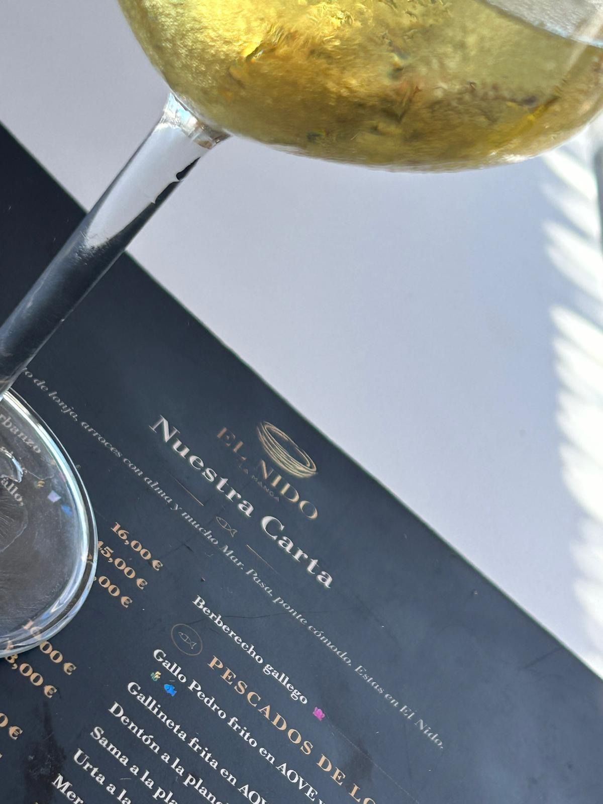 El Nido La Manga, el restaurante al que volvimos dos veces durante nuestro viaje