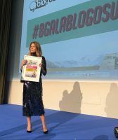 Nuria Cabrera, tras recibir en 2018, el premio Blogosur a la mejor cuenta personal de Instagram.- Gastronomía y Moda