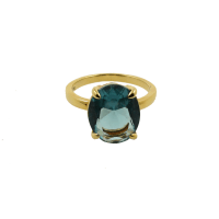Luce anillo con 'pedrusco' Dlujo Jewel sin necesidad de dejarte el sueldo - Gastronomía y Moda