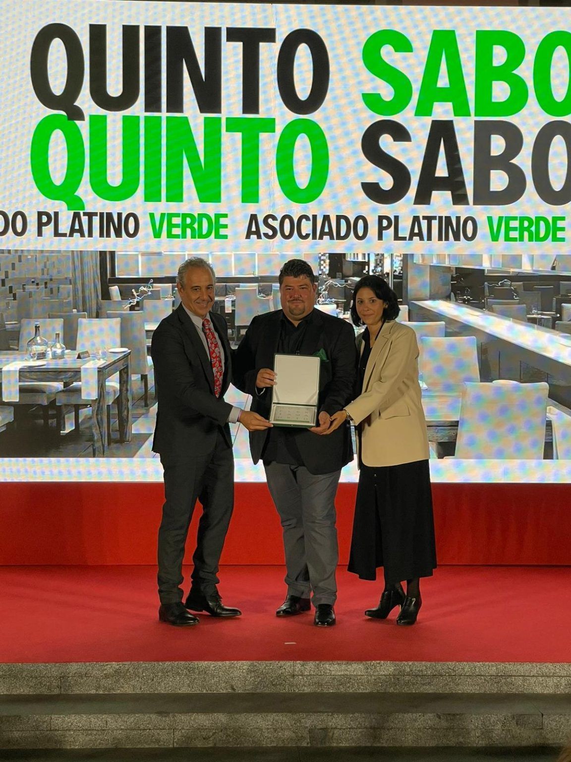 El restaurante El Quinto Sabor gana el Premio Platino Sostenible otorgado por Hostelería de Madrid - Gastronomía y Moda