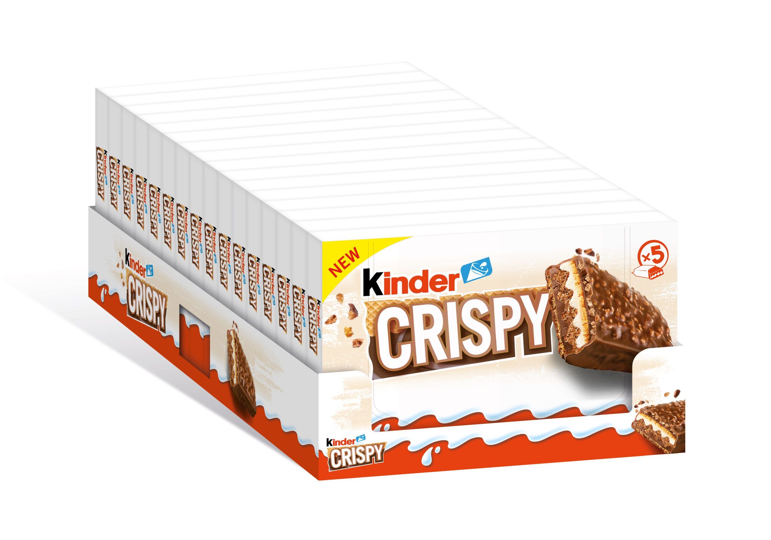 Kinder Crispy irrumpe en 2026 como el nuevo snack que conquista los momentos entre horas - Gastronomía y Moda