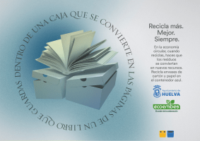 El Ayuntamiento de Huelva y Ecoembes lanzan una campaña de sensibilización - Gastronomía y Moda