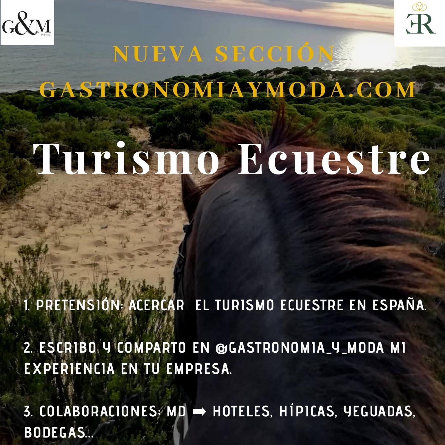Nueva Sección: Turismo Ecuestre by Excelencia Rural - Gastronomía y Moda