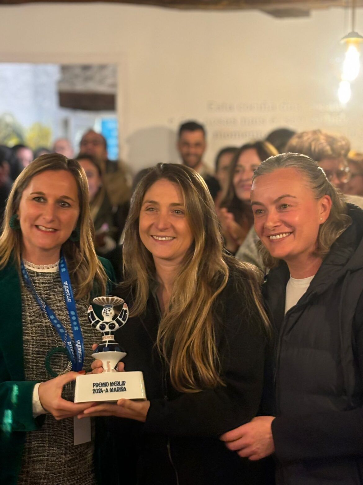 Lucía Freitas recoge el Premio Merlin - A Mariña Lucense - Gastronomía y Moda