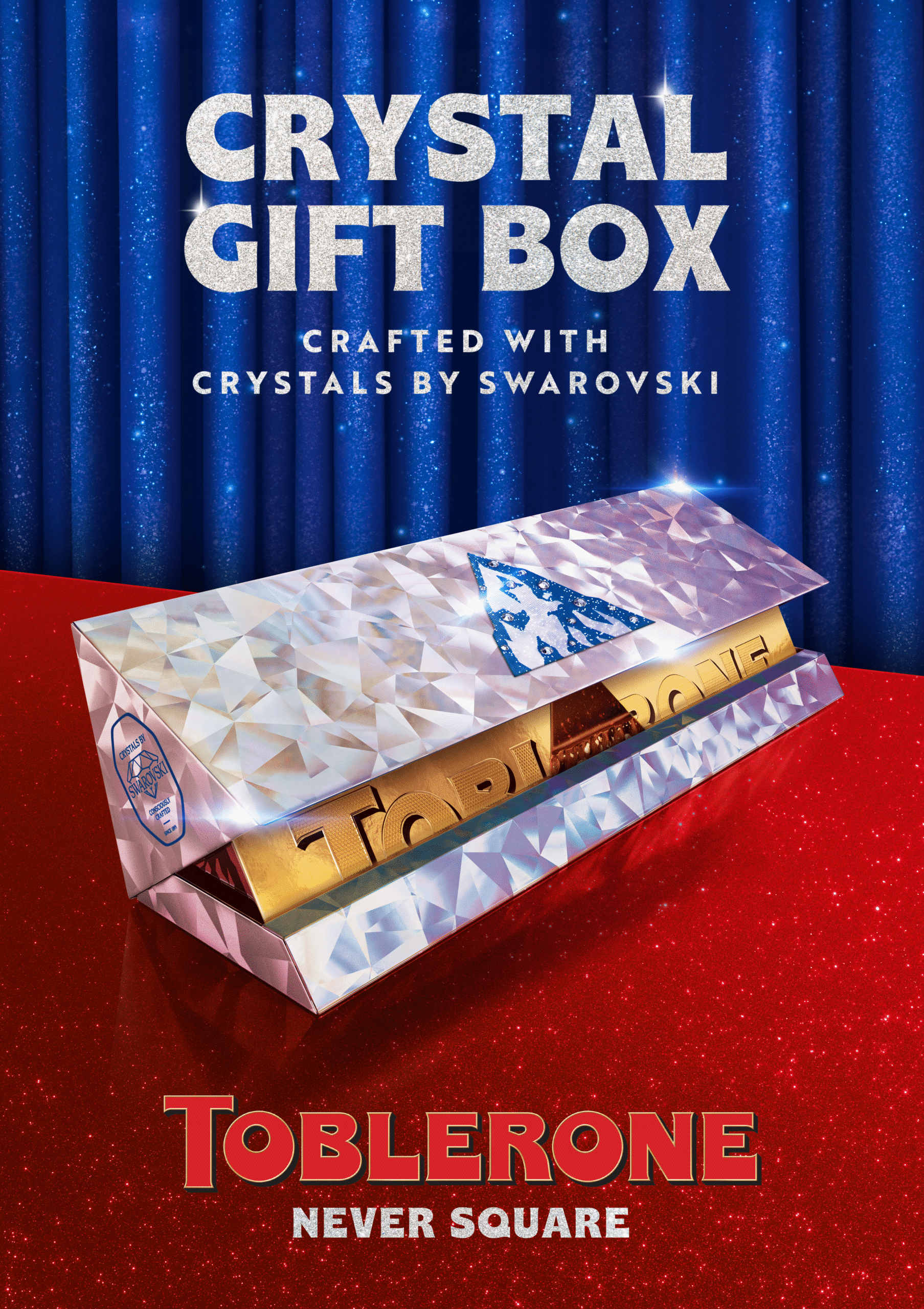 Toblerone y Swarovski crean la barra de chocolate más exclusiva del mundo con fines solidarios - Gastronomía y Moda