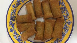 Minirollitos primavera con mejillón y wakame by ‘Congelados en casa’ - Gastronomía y Moda