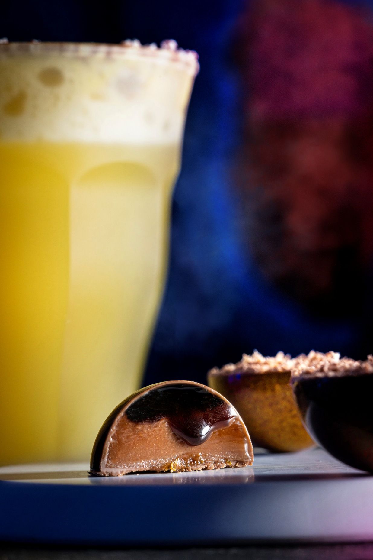 combinar chocolate y coctelería
