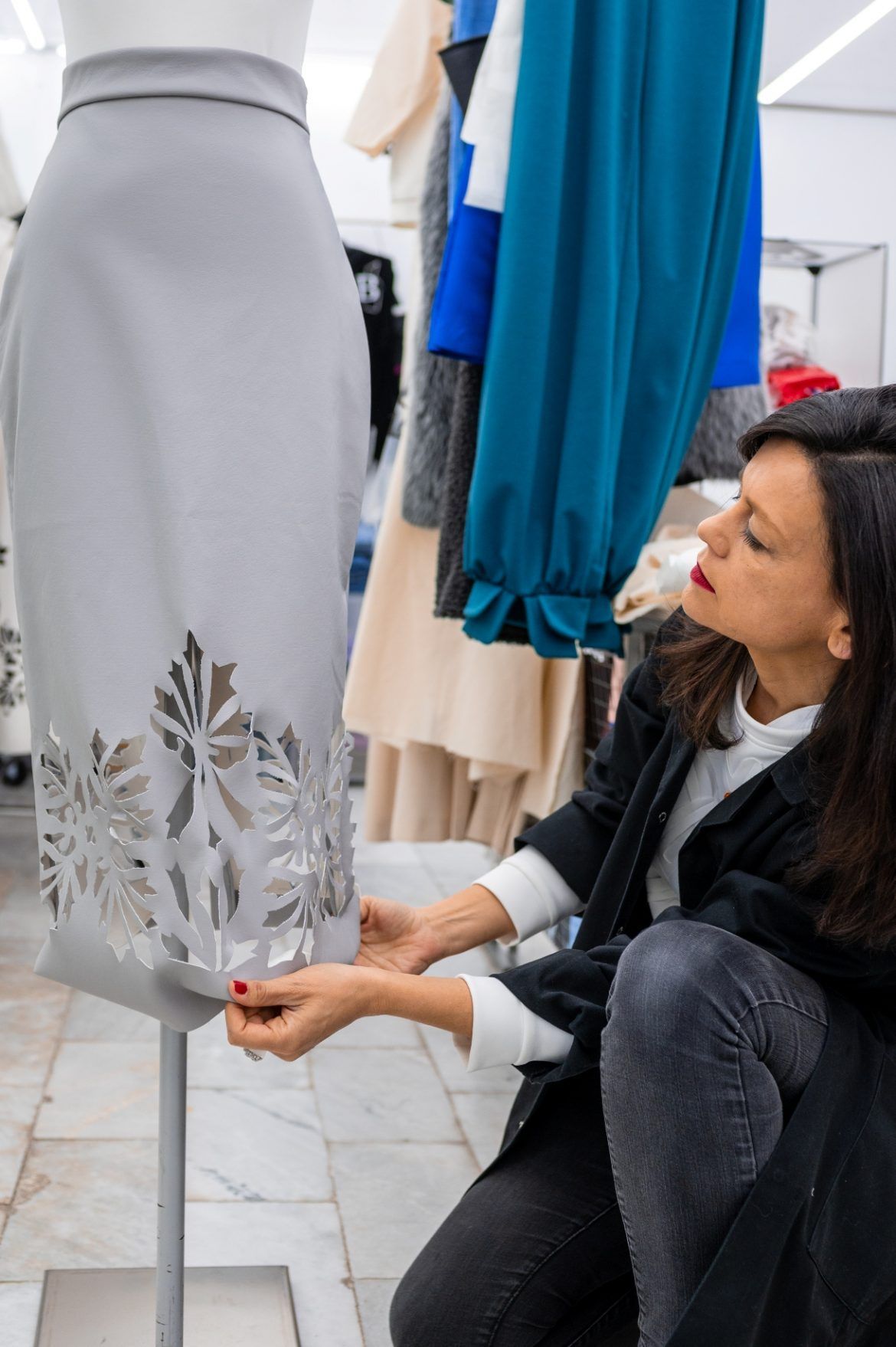 Pilar Dalbat presenta su nueva colección “Fortuny” en la 73ª edición de la MBFWMadrid - Gastronomía y Moda