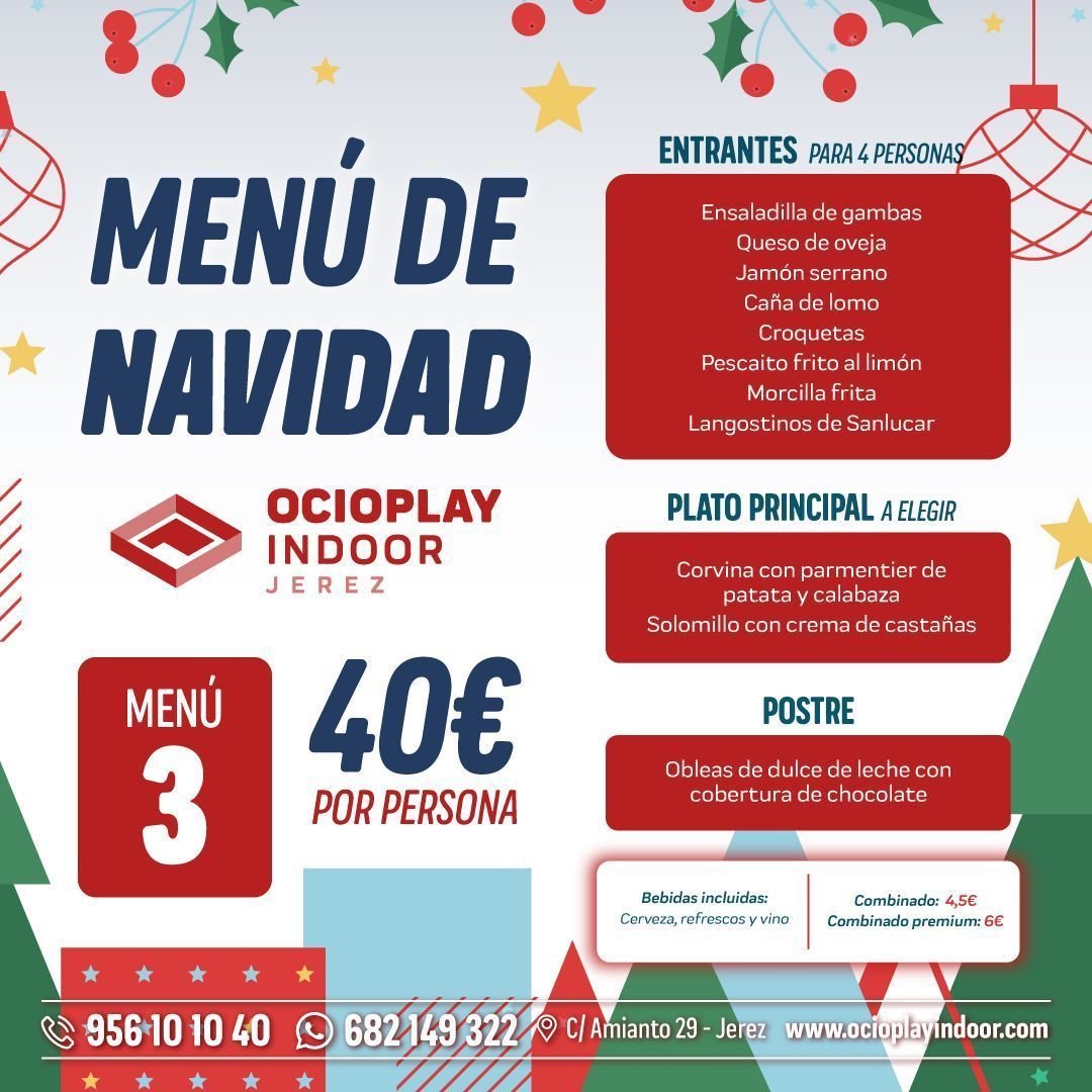 Los 3 variados y perfectos Menús de Navidad en Jerez de la Frontera - Gastronomía y Moda