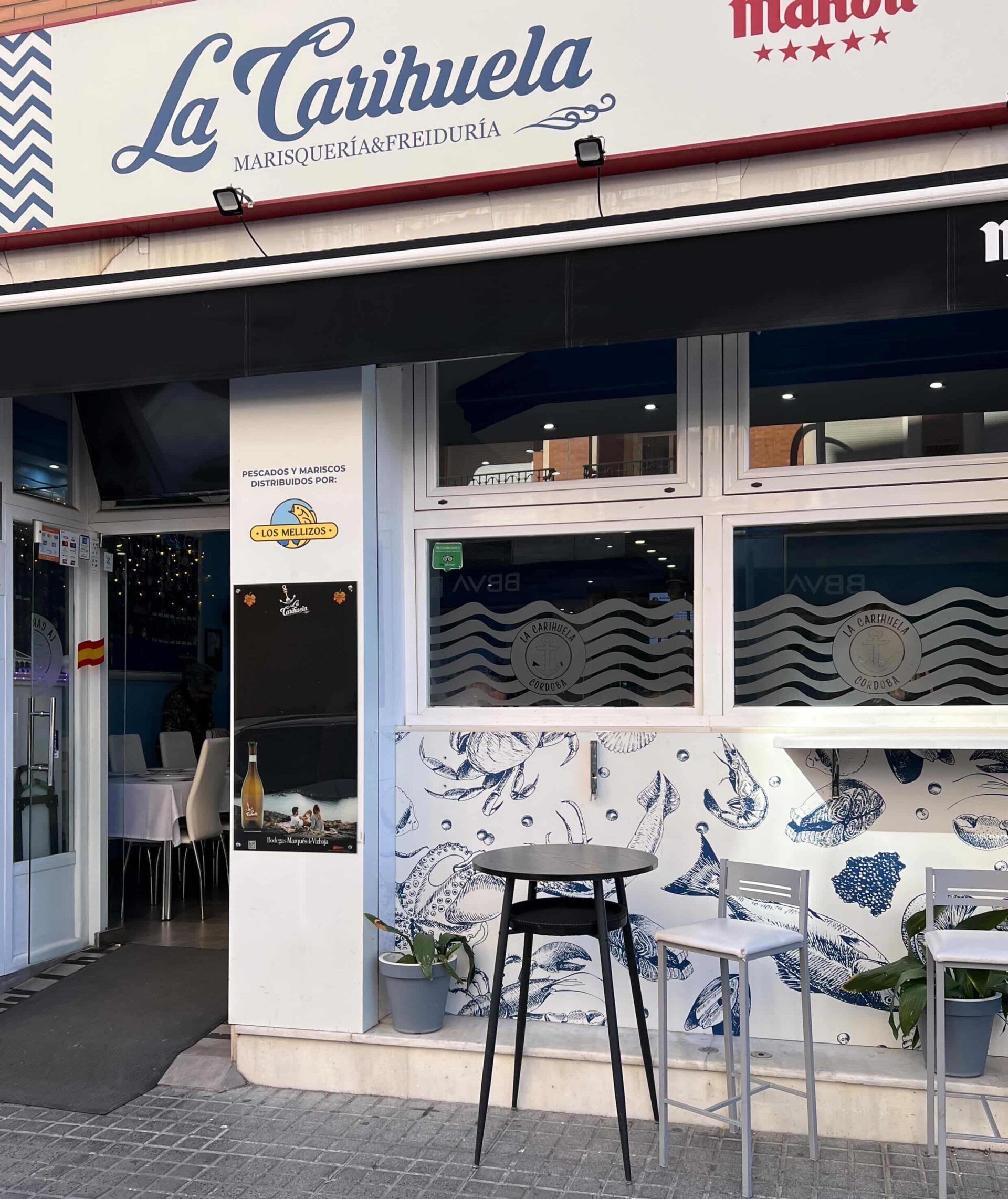 Mariscos y tradición en La Carihuela Córdoba, sabor del mar en pleno corazón de la ciudad - Gastronomía y Moda