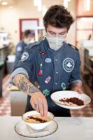 Solán de Cabras lleva su burbuja crujiente a un inesperado menú creado por el Chef Bosquet - Gastronomía y Moda