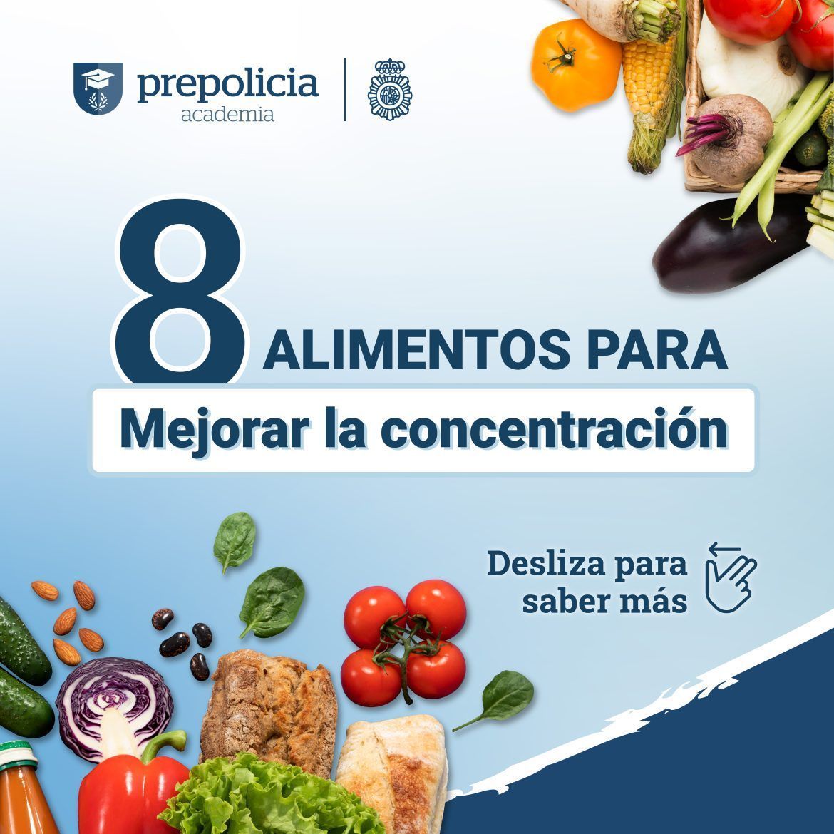 8 Alimentos que incluir en tus comidas y con los que mejorar tu concentración 8 Alimentos que incluir en tus comidas y con los que mejorar tu concentración - Gastronomía y Moda