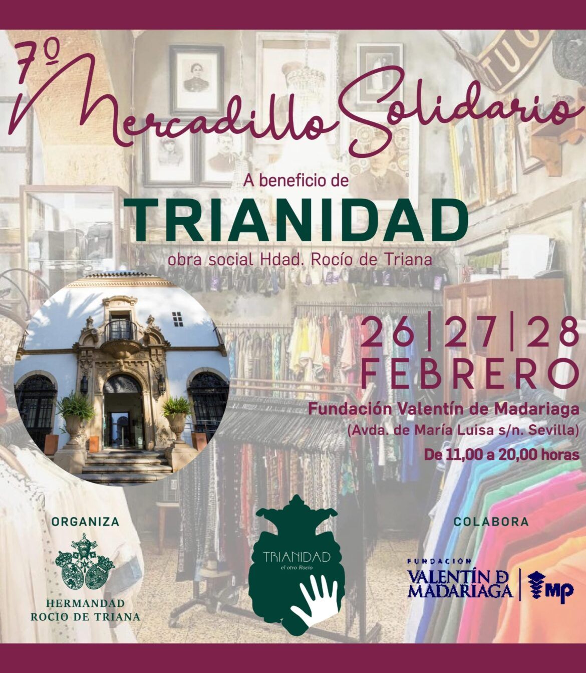 Triana vuelve a volcarse con su Mercadillo Solidario a beneficio de la obra social - Gastronomía y Moda