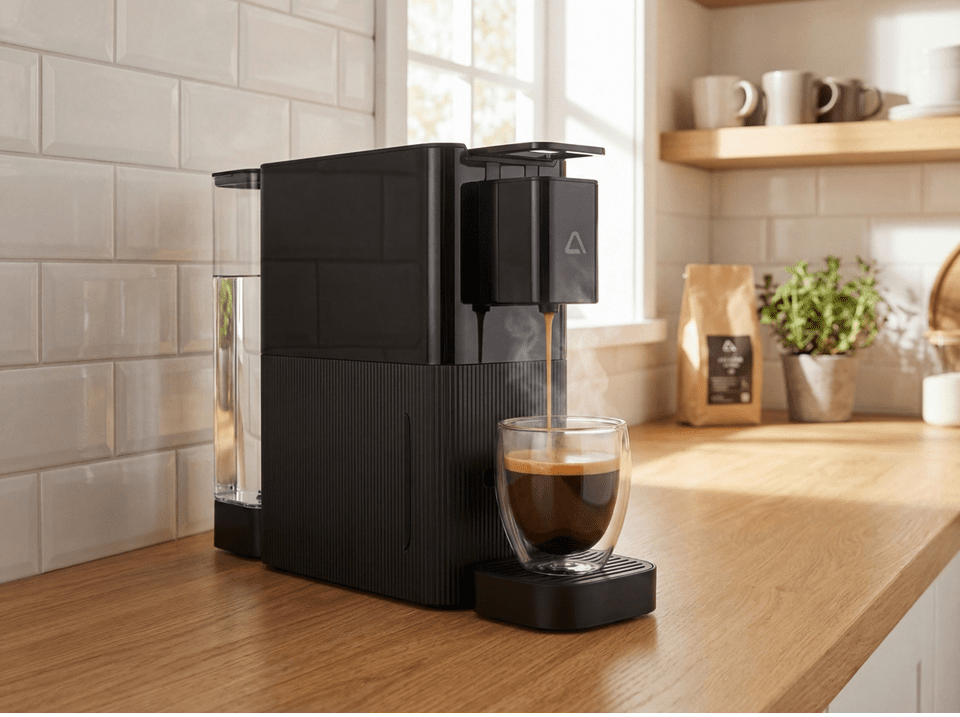 ALDI lanza una cafetera de cápsulas por 42,99 euros compatible con el sistema Nespresso® ALDI lanza una cafetera de cápsulas por 42,99 euros compatible con el sistema Nespresso® - Gastronomía y Moda