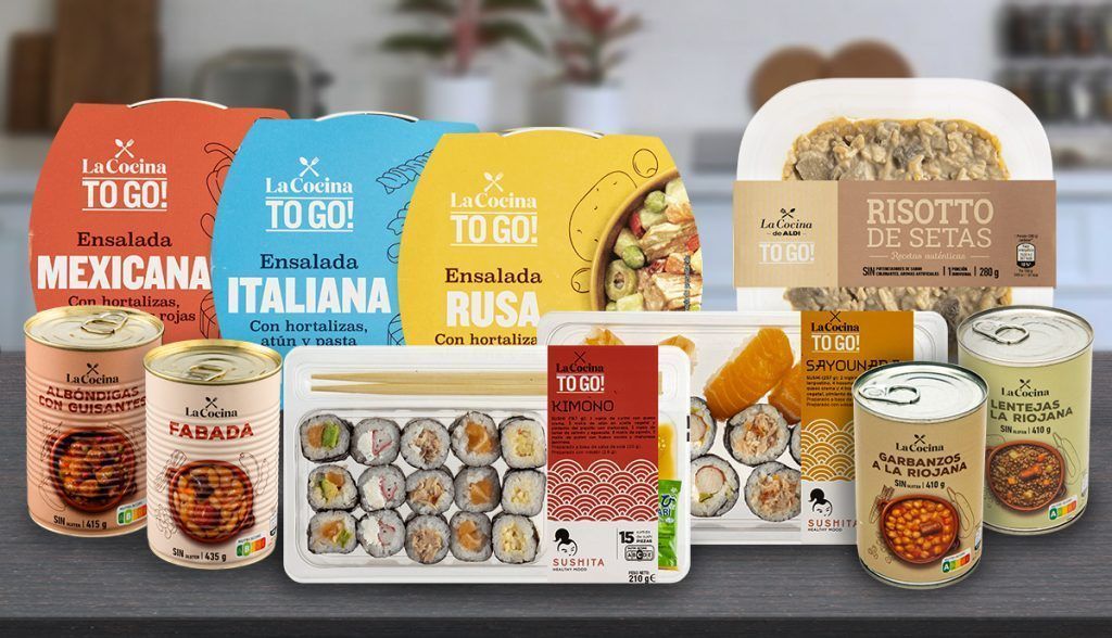 Vuelve a la rutina con los más de 40 platos preparados de supermercados ALDI - Gastronomía y Moda