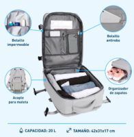 ALDI tiene la mochila de viaje perfecta para este verano 2024 - Gastronomía y Moda