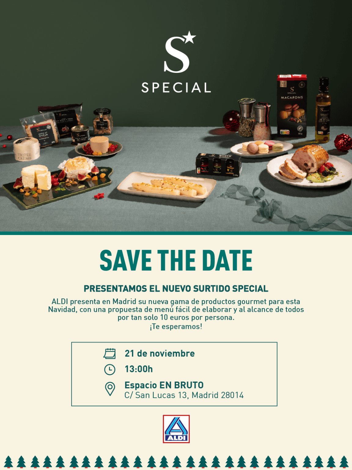 ALDI presenta su nuevo surtido de productos gourmet SPECIAL con un menú por 10 euros por persona - Gastronomía y Moda