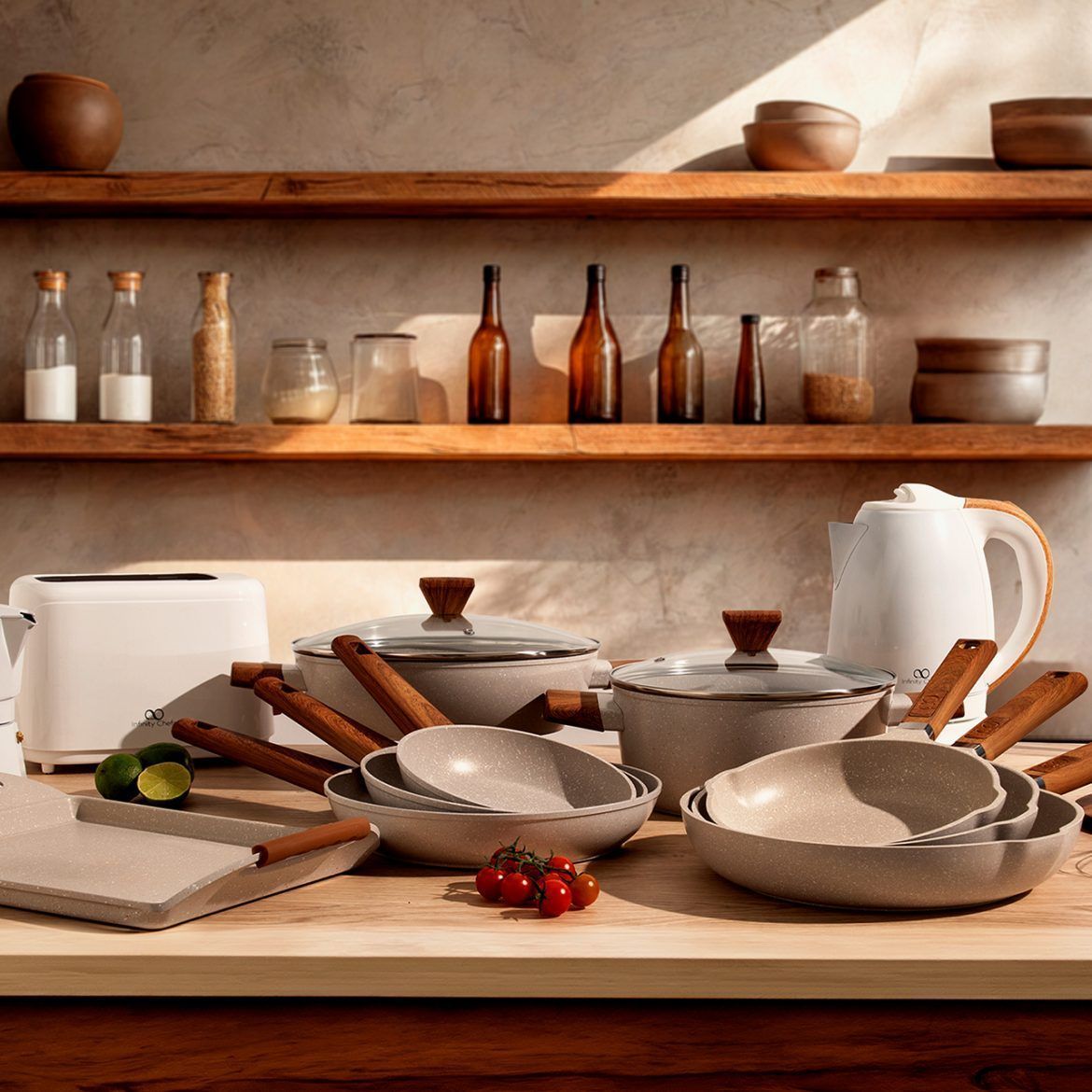 ALDI lanza Serenity de Infinity Chefs, una colección de artículos de cocina a precios bajos - Gastronomía y Moda