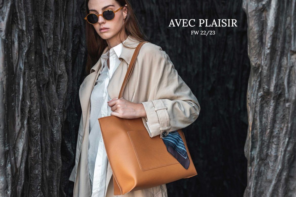 AVEC PLAISIR, bolsos que son una oda al menos es más - Gastronomía y Moda