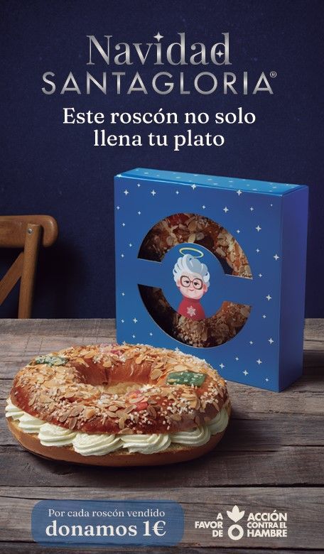 Santagloria y Acción contra el Hambre se unen esta Navidad para apoyar a familias en situación de vulnerabilidad - Gastronomía y Moda