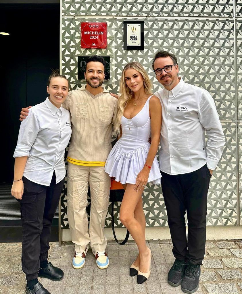 Águeda López y Luis Fonsi disfrutan de la gastronomía contemporánea y de vanguardia de Noor Restaurant Águeda López y Luis Fonsi disfrutan de la gastronomía contemporánea y de vanguardia de Noor Restaurant - Gastronomía y Moda