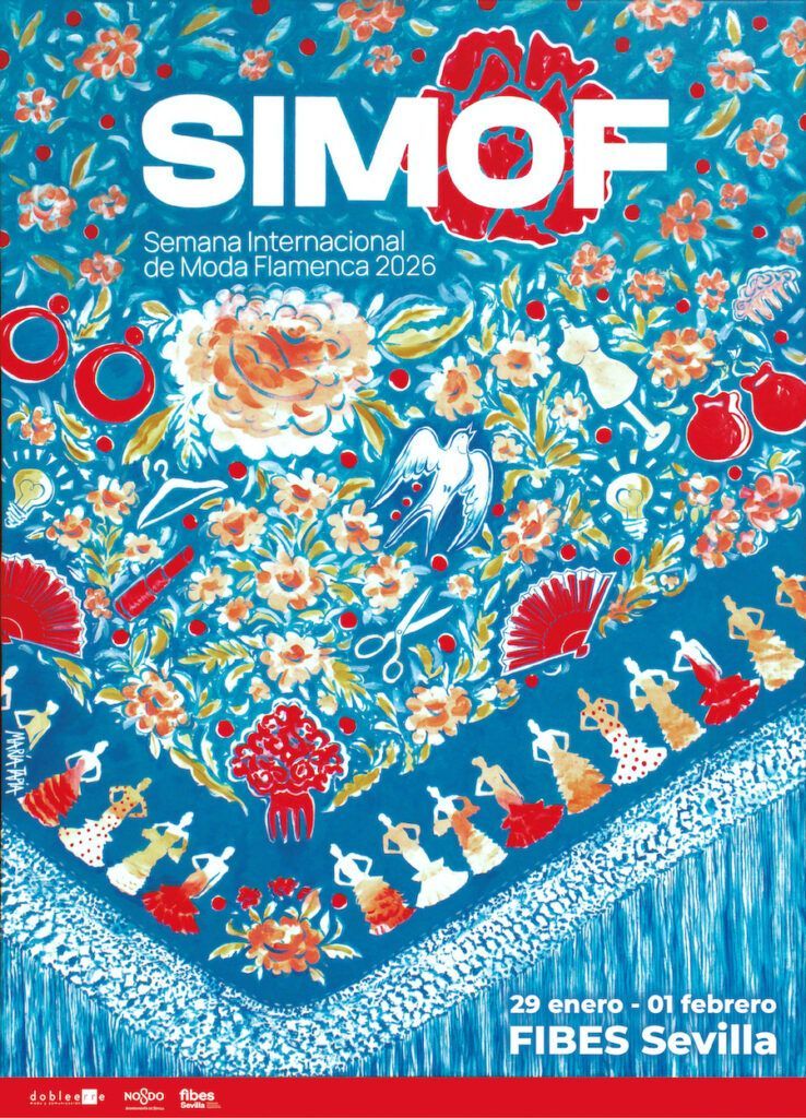 SIMOF 2026 presenta su primer cartel pictórico y celebra la fuerza de la moda flamenca con María Tapia - Gastronomía y Moda