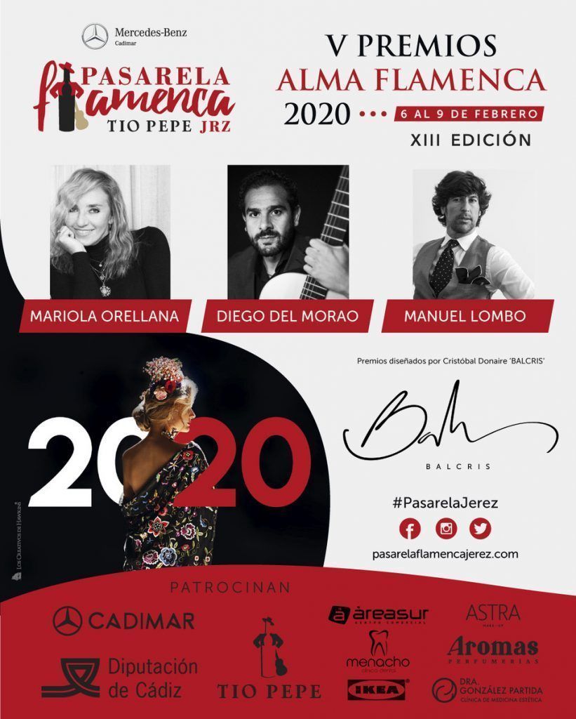 La Pasarela Flamenca Jerez Tío Pepe anuncia los nominados a los Premios Alma Flamenca