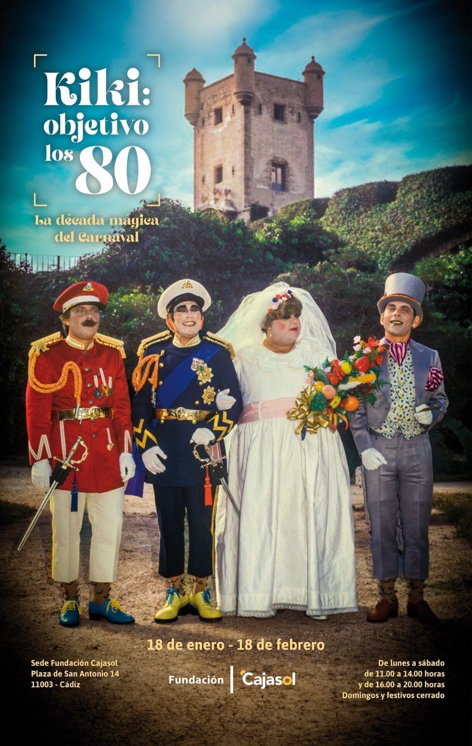 Si te gusta el Carnaval de Cádiz,  tienes una cita ineludible con «Kiki: Objetivo los 80. La década mágica del Carnaval» - Gastronomía y Moda