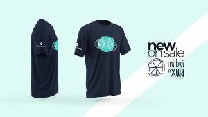 #Yotumbolacurva, lema de la nueva camiseta solidaria de Mi Bici es Xula - Gastronomía y Moda