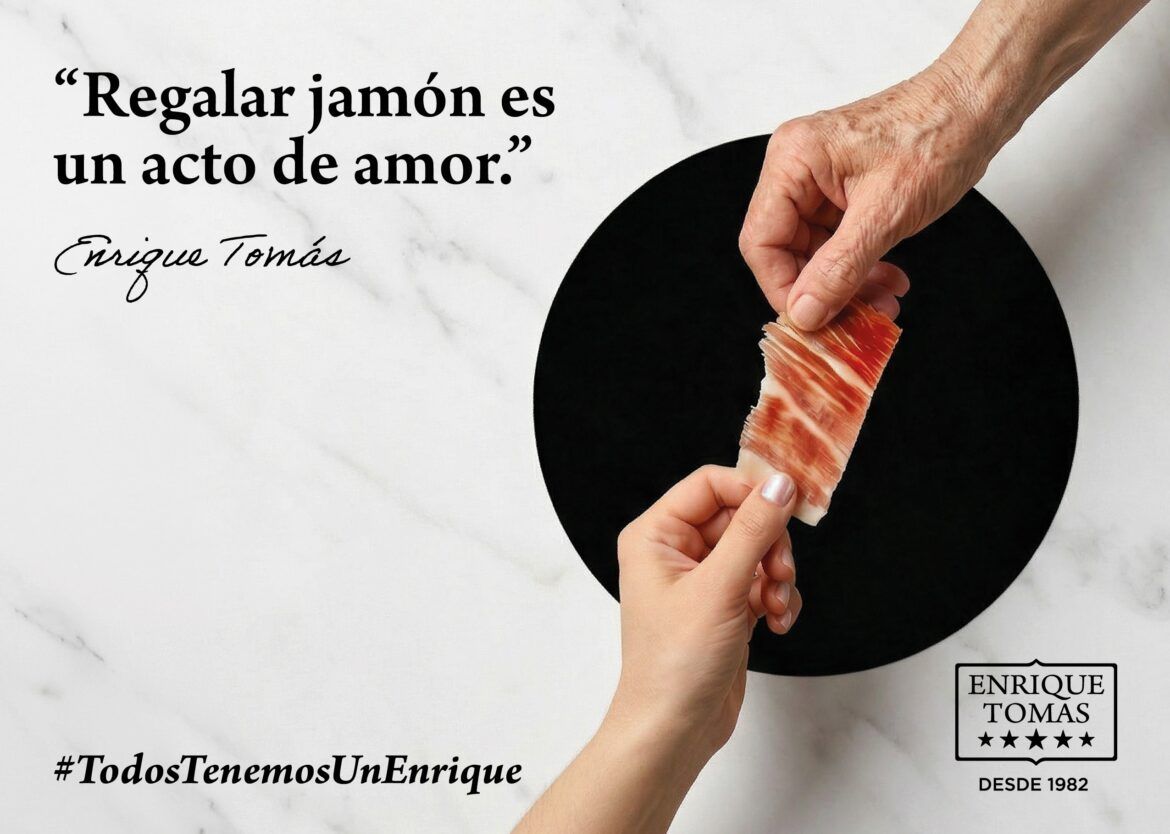 Enrique Tomás convierte el jamón en símbolo de legado para el Día del Padre - Gastronomía y Moda