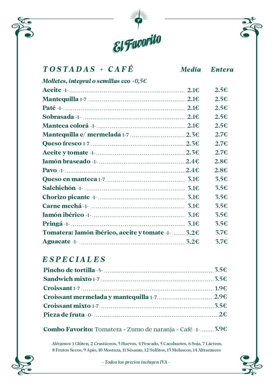 El Favorito, la nueva taberna tradicional en pleno centro de Sevilla - Gastronomía y Moda