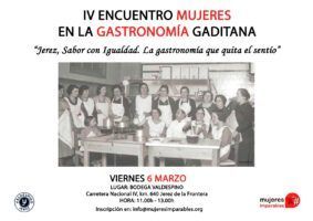 Jerez reivindica el papel de la mujer con el IV Encuentro Mujeres en la Gastronomía Gaditana - Gastronomía y Moda