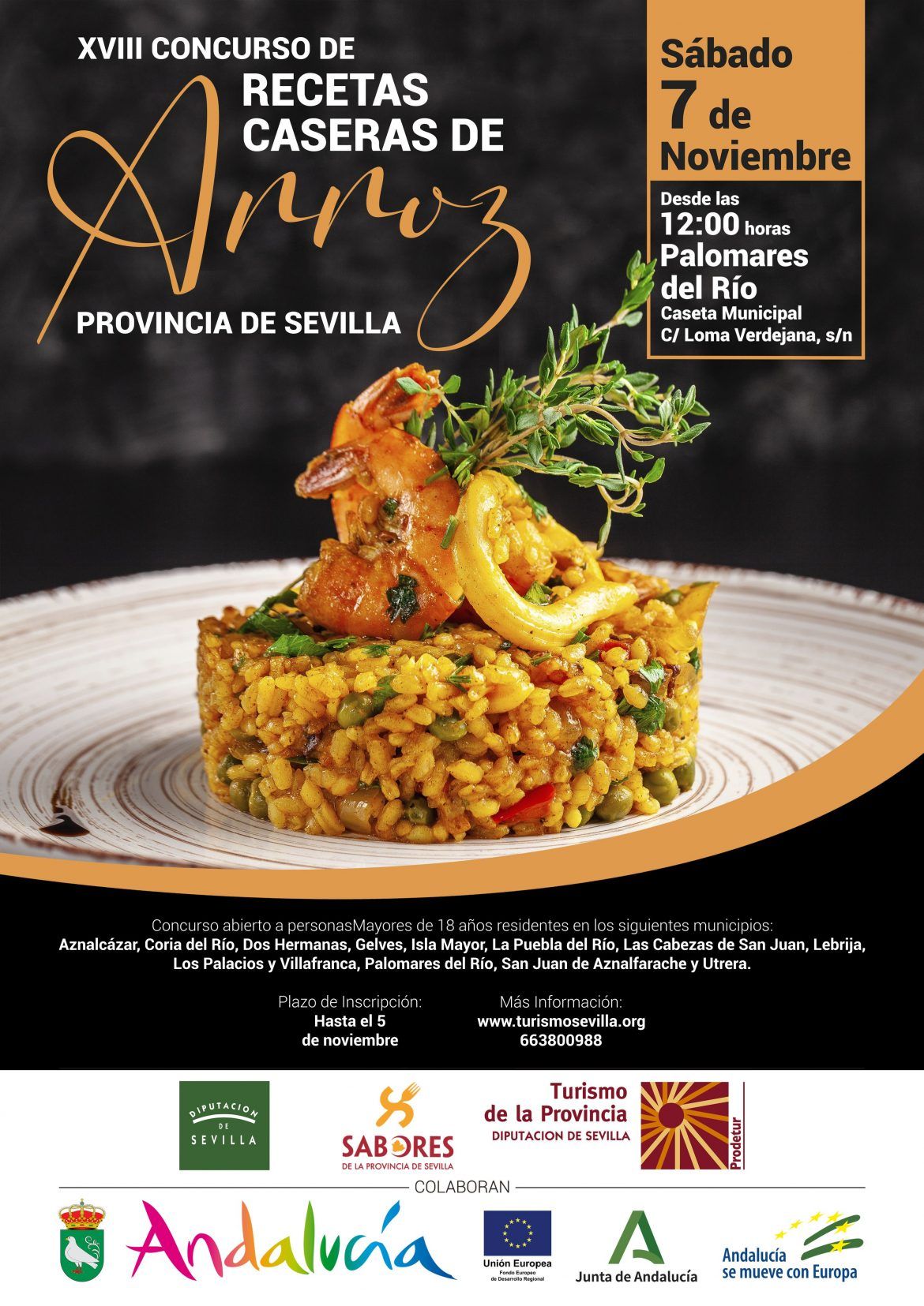 Prodetur convoca la XVIII edición del tradicional Concurso de Recetas Caseras de Arroz - Gastronomía y Moda