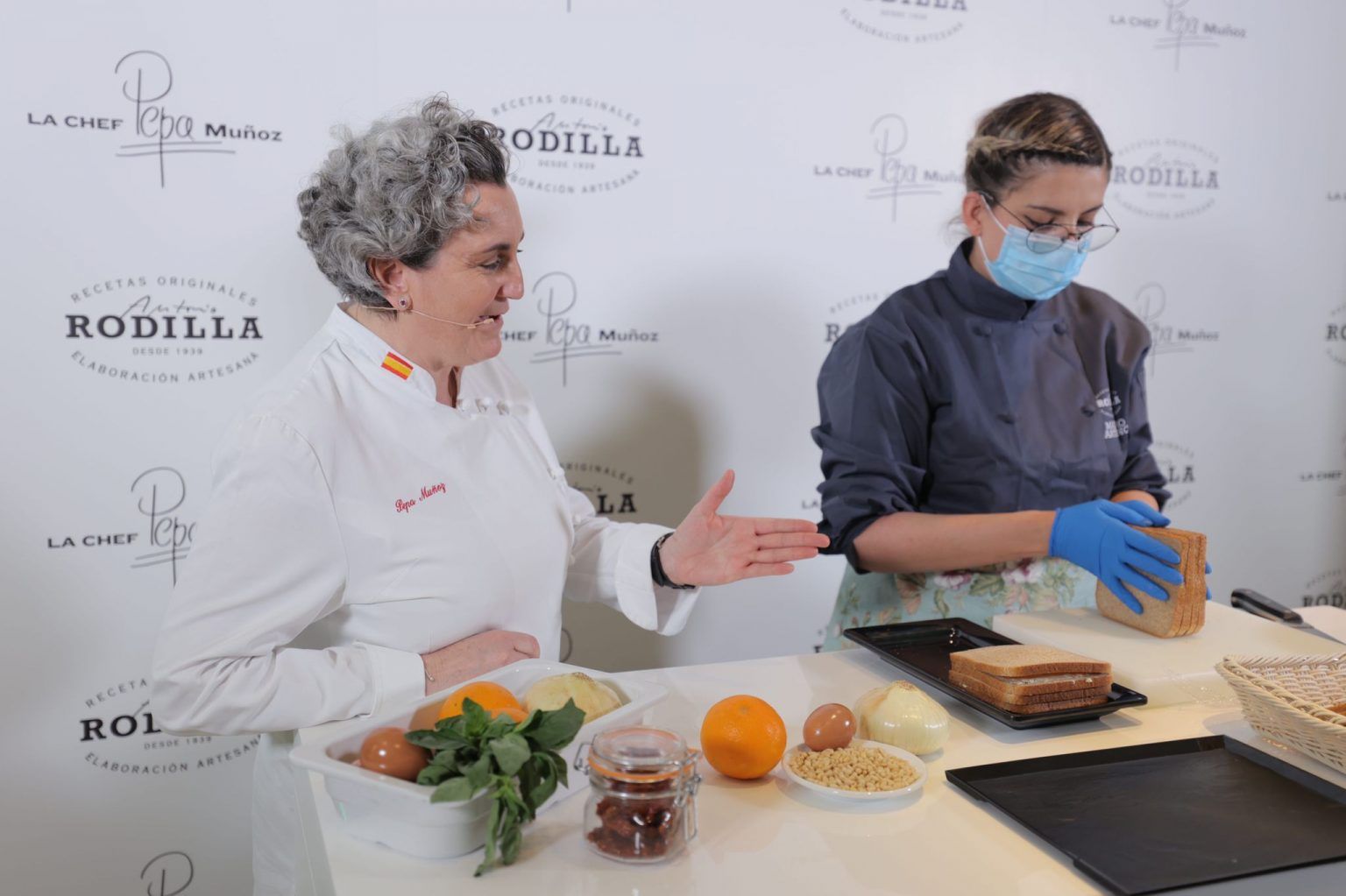 Rodilla y la chef Pepa Muñoz se unen para defender la calidad y el origen de la gastronomía - Gastronomía y Moda