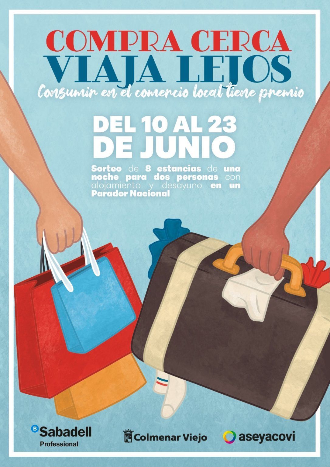 ‘Compra cerca, viaja lejos’, nueva campaña de dinamización del comercio local en Colmenar Viejo - Gastronomía y Moda