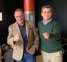 Con Carlos Herrera en La Estepeña - Gastronomía y Moda