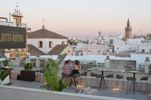 JUSTA RUFINA trae la Feria de Abril de Sevilla a la Plaza de la Magdalena - Gastronomía y Moda