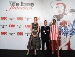 We Love Flamenco X edición, espectacular reencuentro de la moda flamenca con su público. José Hidalgo ha presentado su colección 'Juerga'Foto: Aníbal González© - Gastronomía y Moda