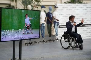 El paralímpico Dani Caverzaschi y la marca Silbon inician una campaña pionera en favor del deporte adaptado - Gastronomía y Moda