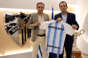 El Málaga CF viste con Harper & Neyer - Gastronomía y Moda